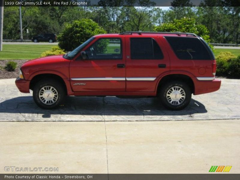 Fire Red / Graphite 1999 GMC Jimmy SLE 4x4