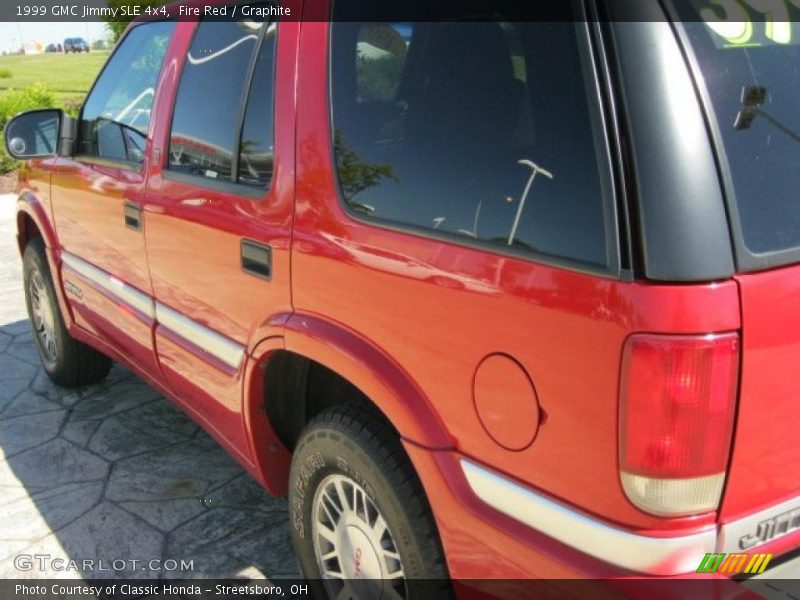 Fire Red / Graphite 1999 GMC Jimmy SLE 4x4