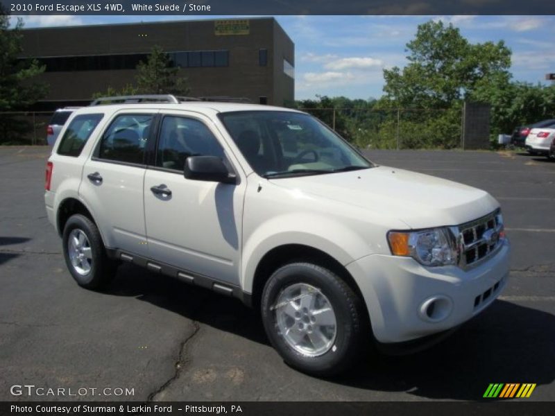 White Suede / Stone 2010 Ford Escape XLS 4WD