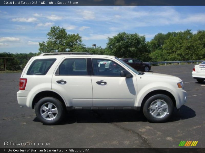 White Suede / Stone 2010 Ford Escape XLS 4WD