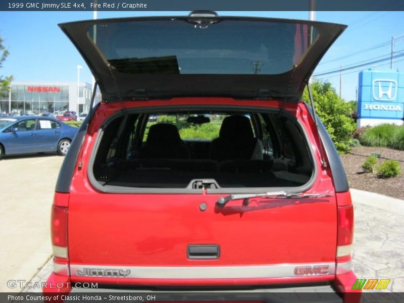 Fire Red / Graphite 1999 GMC Jimmy SLE 4x4