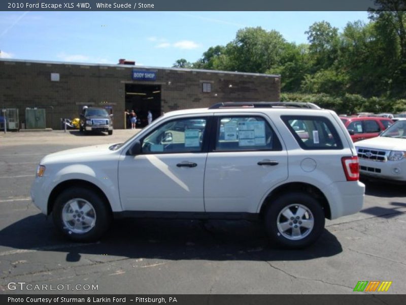 White Suede / Stone 2010 Ford Escape XLS 4WD