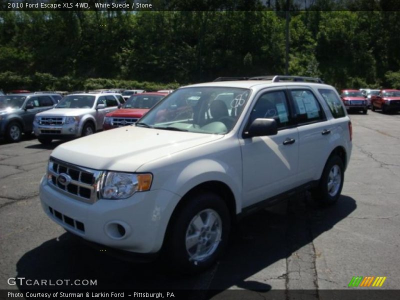 White Suede / Stone 2010 Ford Escape XLS 4WD