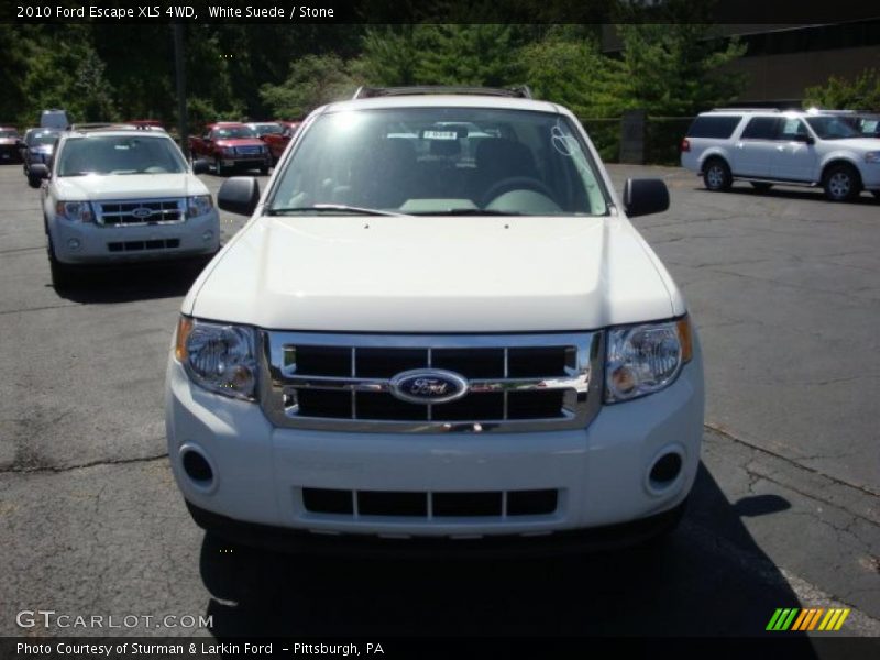 White Suede / Stone 2010 Ford Escape XLS 4WD