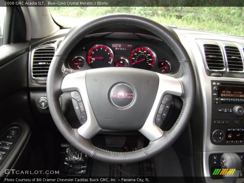 Blue-Gold Crystal Metallic / Ebony 2008 GMC Acadia SLT