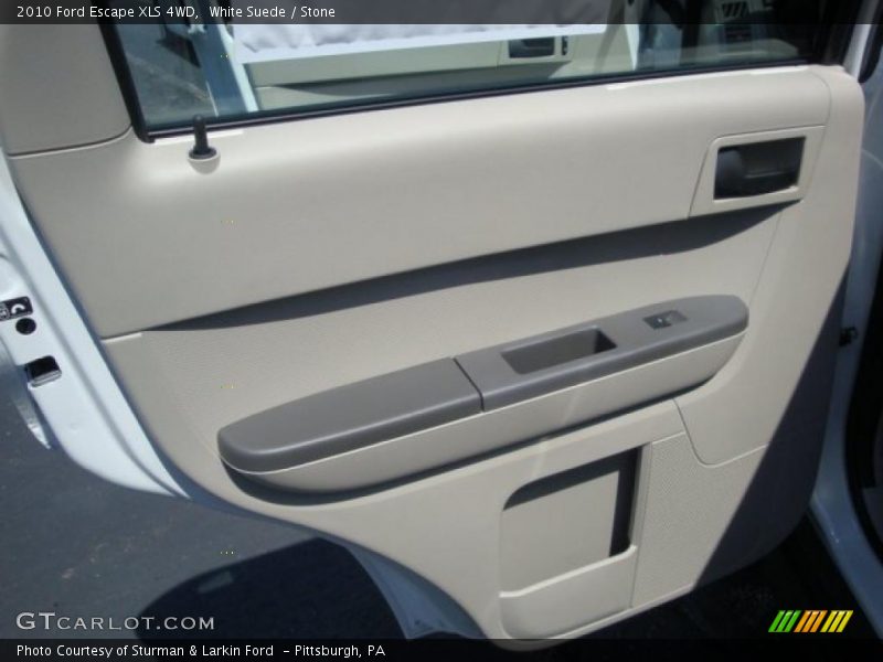 White Suede / Stone 2010 Ford Escape XLS 4WD