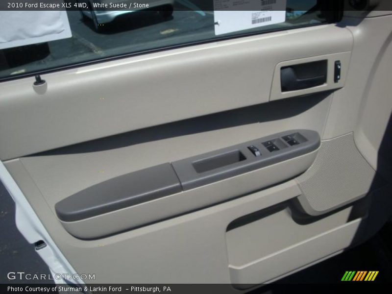 White Suede / Stone 2010 Ford Escape XLS 4WD