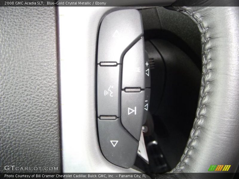 Blue-Gold Crystal Metallic / Ebony 2008 GMC Acadia SLT