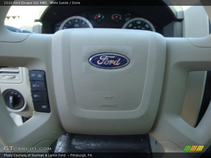 White Suede / Stone 2010 Ford Escape XLS 4WD