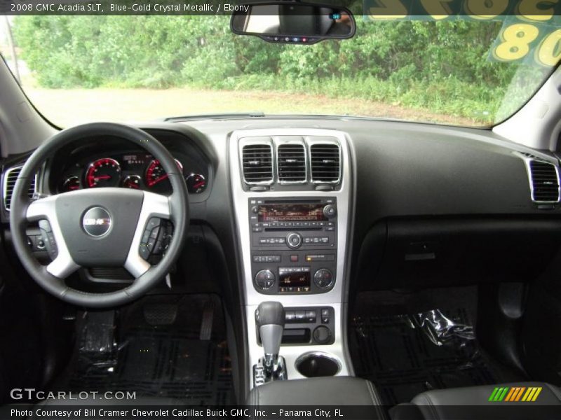 Blue-Gold Crystal Metallic / Ebony 2008 GMC Acadia SLT