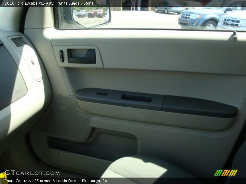 White Suede / Stone 2010 Ford Escape XLS 4WD