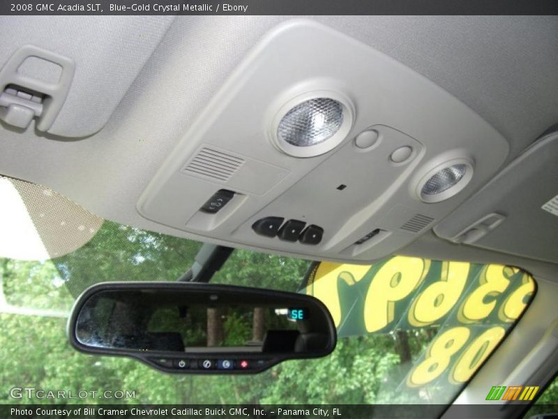 Blue-Gold Crystal Metallic / Ebony 2008 GMC Acadia SLT
