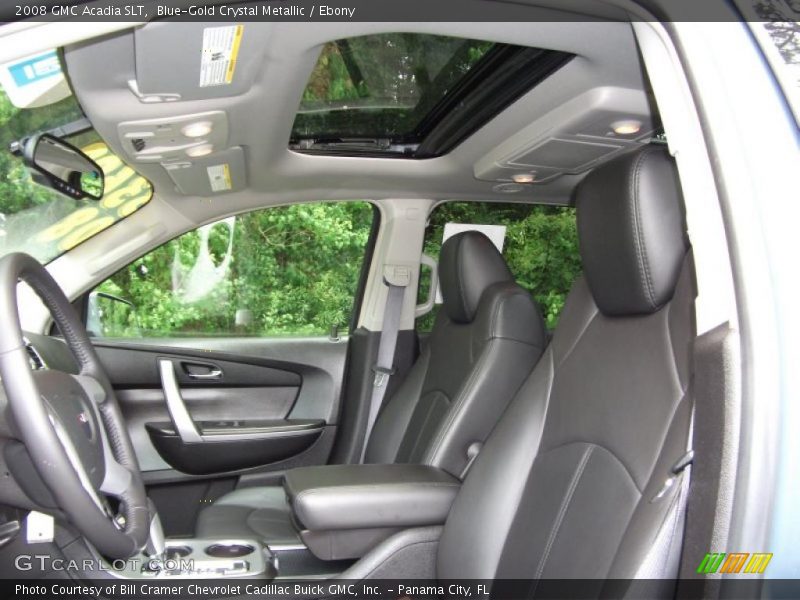 Blue-Gold Crystal Metallic / Ebony 2008 GMC Acadia SLT