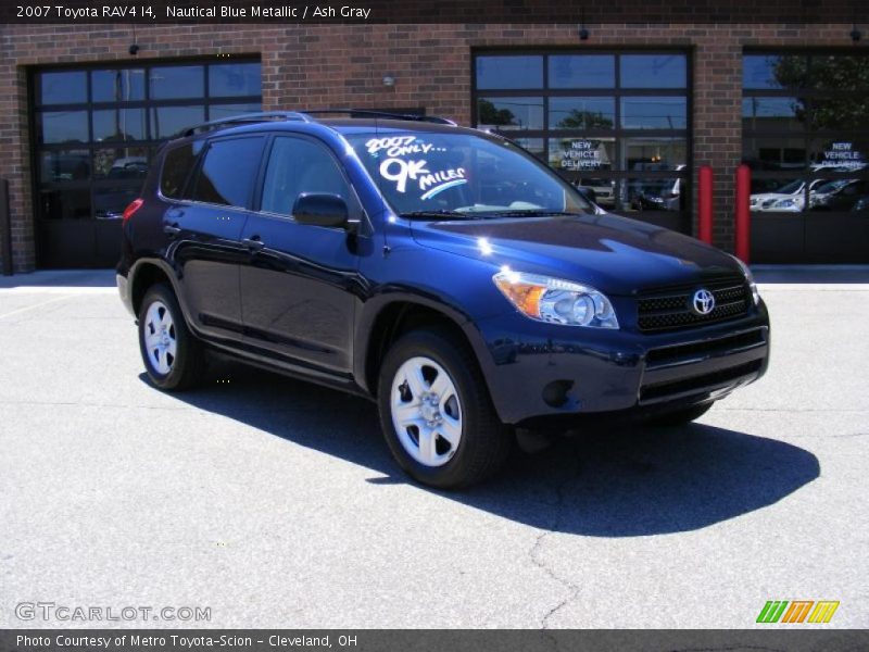 Nautical Blue Metallic / Ash Gray 2007 Toyota RAV4 I4