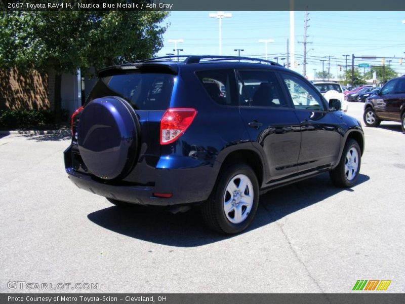 Nautical Blue Metallic / Ash Gray 2007 Toyota RAV4 I4