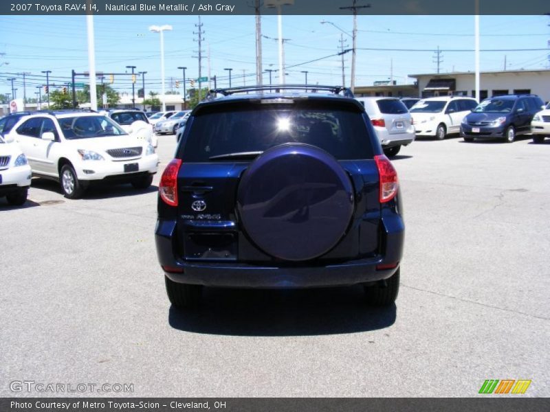 Nautical Blue Metallic / Ash Gray 2007 Toyota RAV4 I4