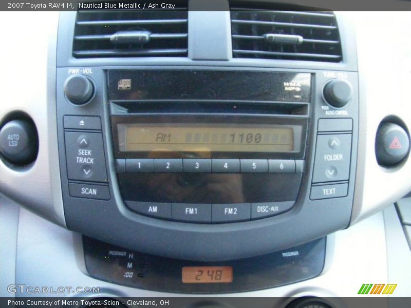 Nautical Blue Metallic / Ash Gray 2007 Toyota RAV4 I4