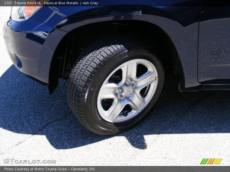 Nautical Blue Metallic / Ash Gray 2007 Toyota RAV4 I4