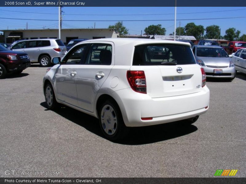 Super White / Charcoal Gray 2008 Scion xD