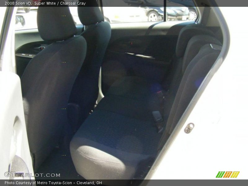 Super White / Charcoal Gray 2008 Scion xD