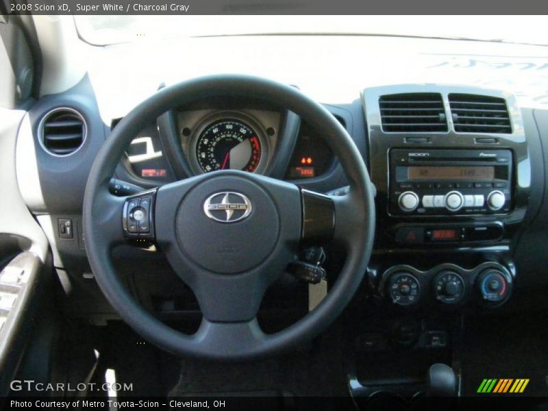 Super White / Charcoal Gray 2008 Scion xD