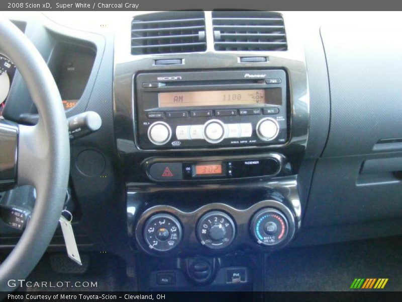Super White / Charcoal Gray 2008 Scion xD
