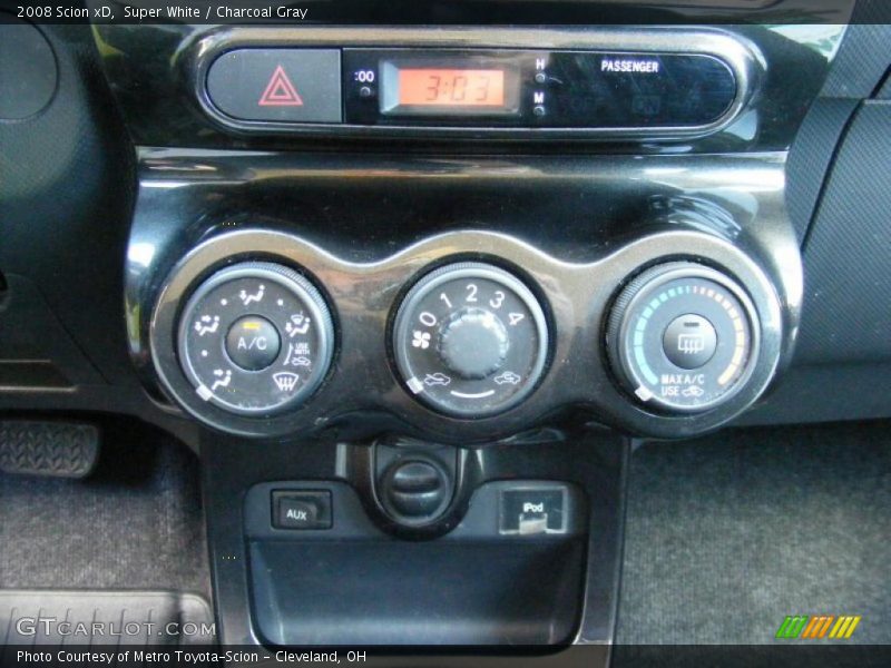 Super White / Charcoal Gray 2008 Scion xD