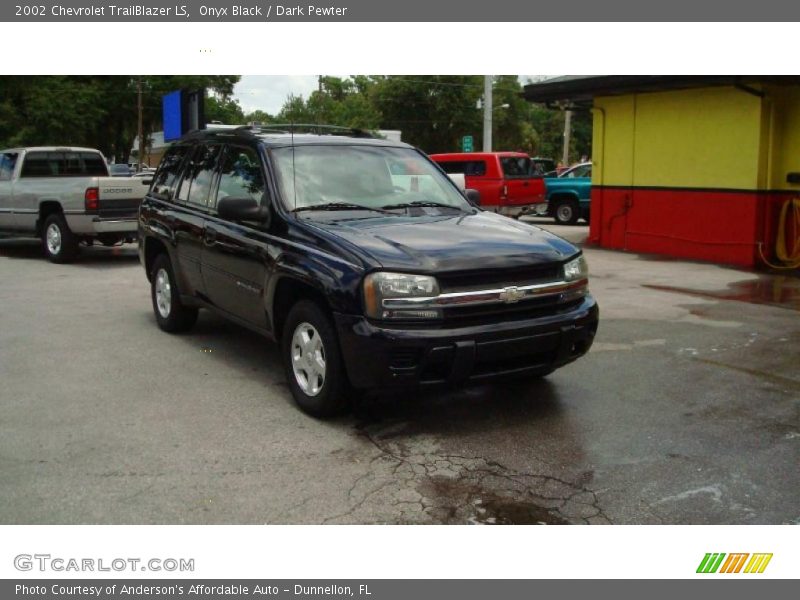 Onyx Black / Dark Pewter 2002 Chevrolet TrailBlazer LS