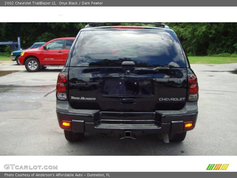 Onyx Black / Dark Pewter 2002 Chevrolet TrailBlazer LS