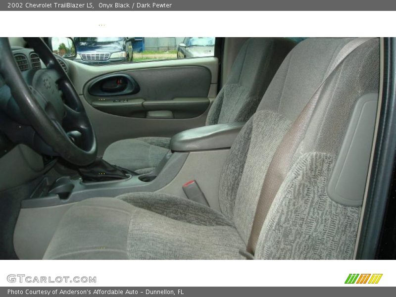 Onyx Black / Dark Pewter 2002 Chevrolet TrailBlazer LS