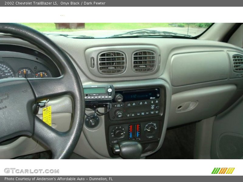 Onyx Black / Dark Pewter 2002 Chevrolet TrailBlazer LS