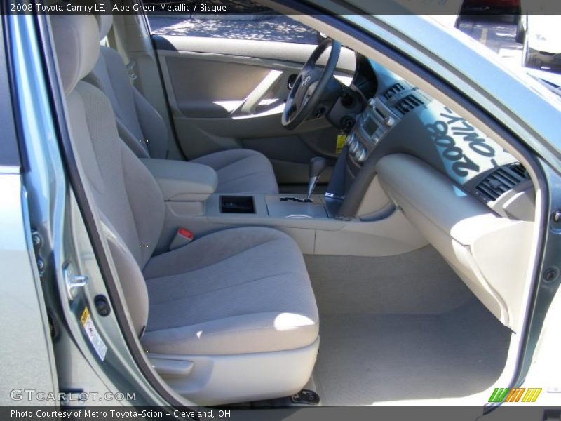 Aloe Green Metallic / Bisque 2008 Toyota Camry LE