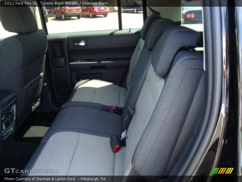 Tuxedo Black Metallic / Charcoal Black 2011 Ford Flex SE