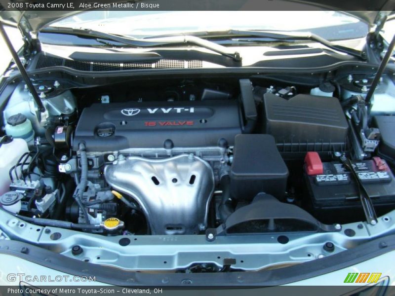 Aloe Green Metallic / Bisque 2008 Toyota Camry LE