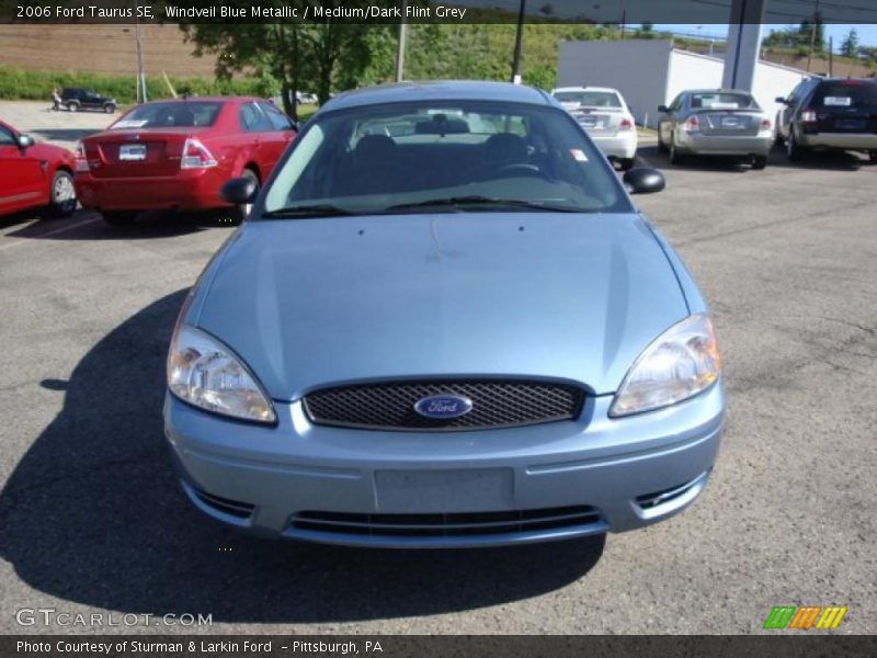 Windveil Blue Metallic / Medium/Dark Flint Grey 2006 Ford Taurus SE