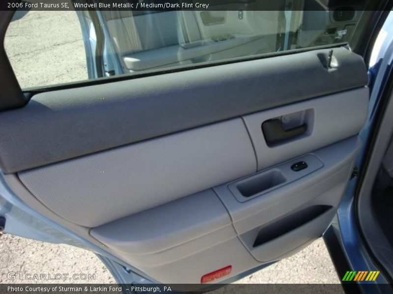 Windveil Blue Metallic / Medium/Dark Flint Grey 2006 Ford Taurus SE