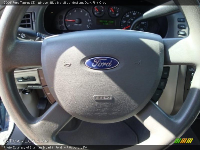 Windveil Blue Metallic / Medium/Dark Flint Grey 2006 Ford Taurus SE