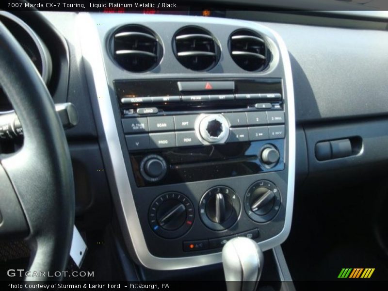 Liquid Platinum Metallic / Black 2007 Mazda CX-7 Touring