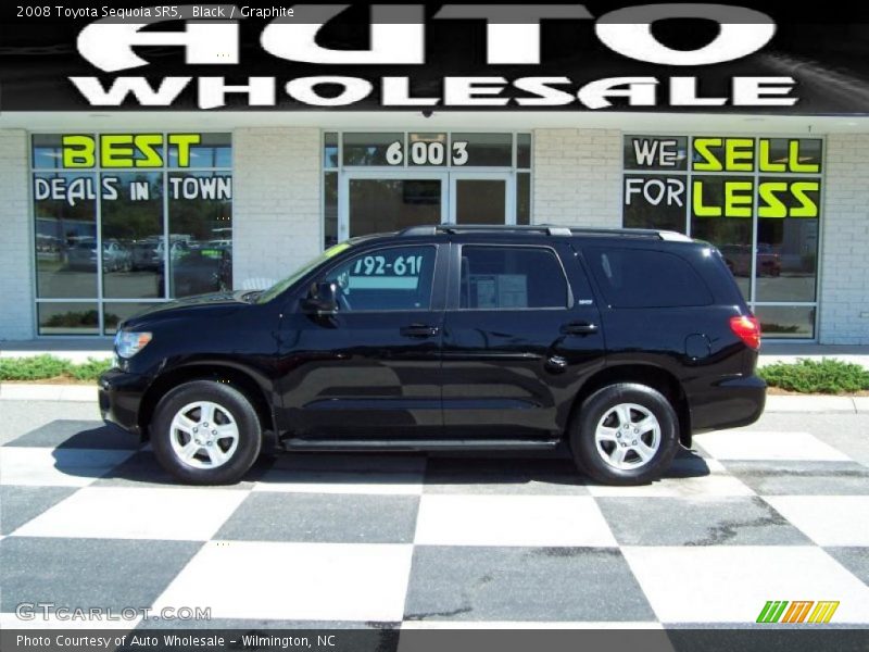 Black / Graphite 2008 Toyota Sequoia SR5