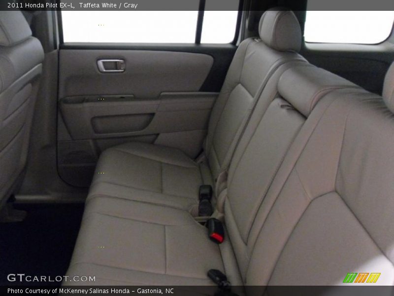 Taffeta White / Gray 2011 Honda Pilot EX-L
