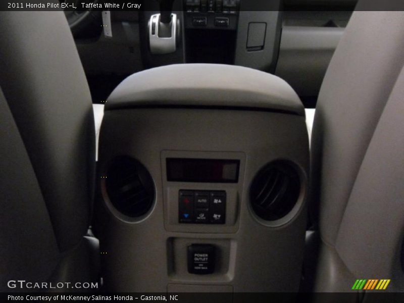 Taffeta White / Gray 2011 Honda Pilot EX-L