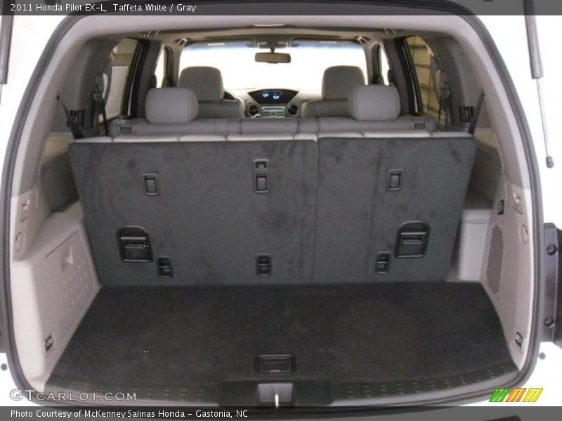 Taffeta White / Gray 2011 Honda Pilot EX-L