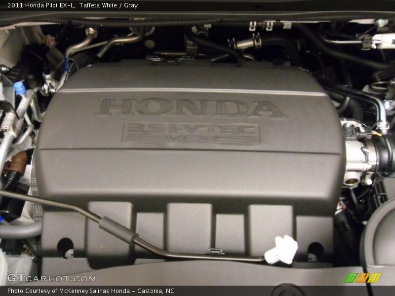 Taffeta White / Gray 2011 Honda Pilot EX-L