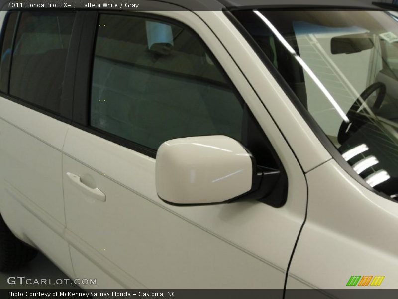 Taffeta White / Gray 2011 Honda Pilot EX-L