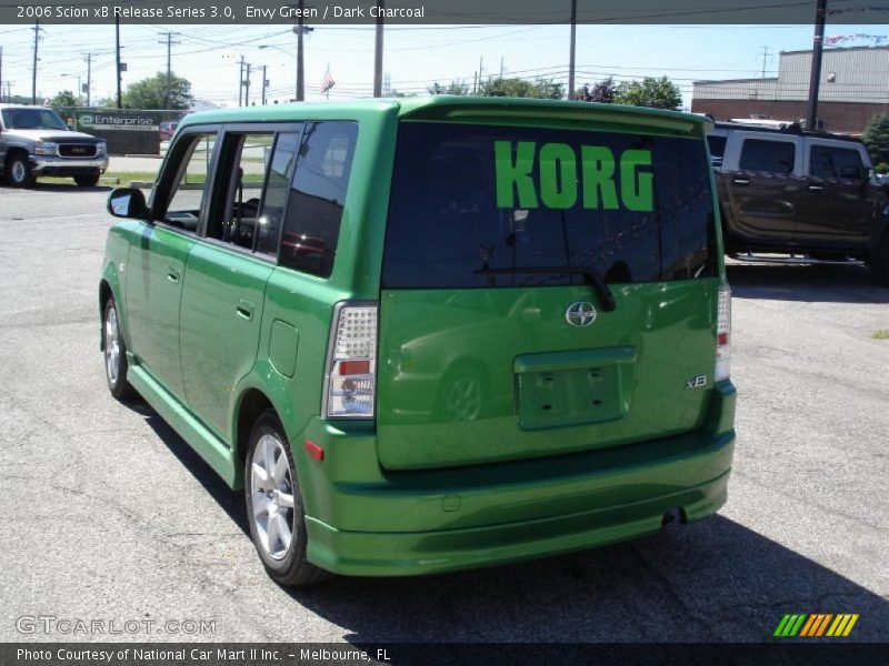Envy Green / Dark Charcoal 2006 Scion xB Release Series 3.0
