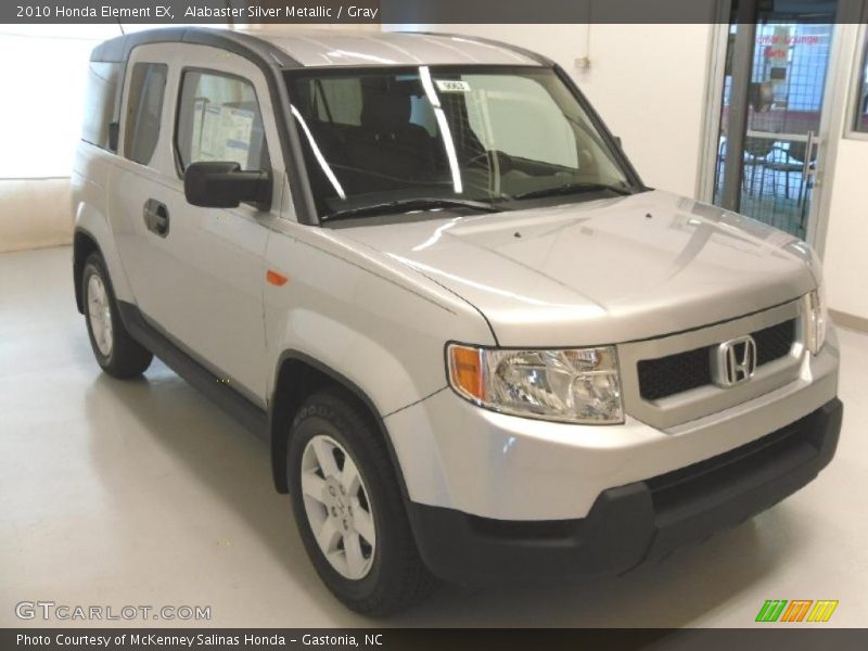 Alabaster Silver Metallic / Gray 2010 Honda Element EX