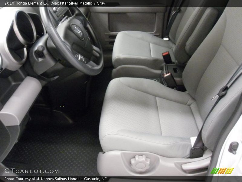 Alabaster Silver Metallic / Gray 2010 Honda Element EX