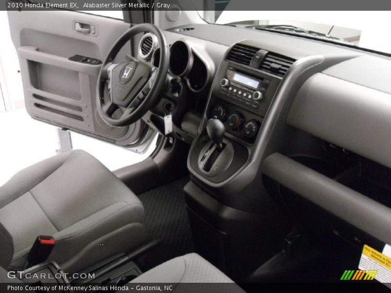 Alabaster Silver Metallic / Gray 2010 Honda Element EX