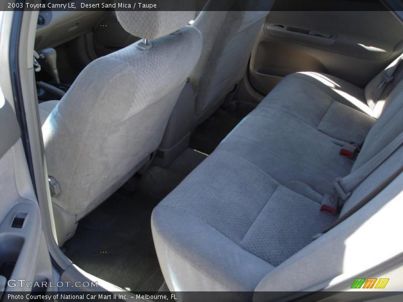 Desert Sand Mica / Taupe 2003 Toyota Camry LE
