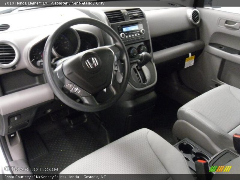 Alabaster Silver Metallic / Gray 2010 Honda Element EX